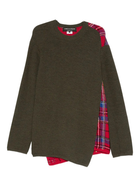  Comme Des Garçons Homme Plus Wool Sweater - Green 