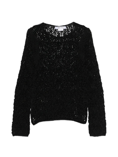  Comme Des Garçons Long-sleeves Sweater - Black 