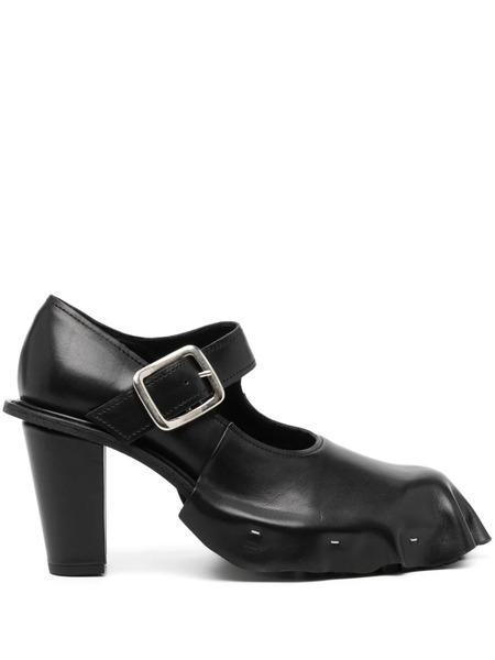  Comme Des Garçons 95mm Leather Mary Jane - Black 