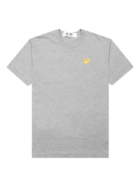  Comme Des Garçons Play Cotton T-shirt - Grey 
