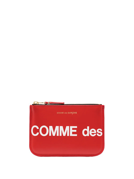  Comme Des Garçons Play Small Logo-print Pouch - Red 