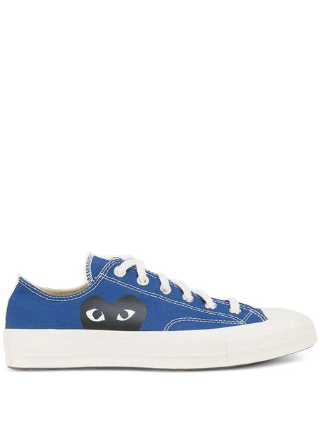  Comme Des Garçons Play X Converse Chuck 70 Logo-print Sneakers - Blue 
