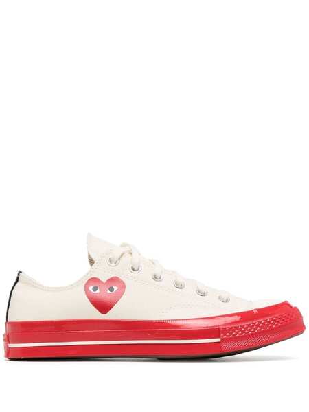  Comme Des Garçons Play X Converse Chuck 70 Low-top Sneakers - Red 
