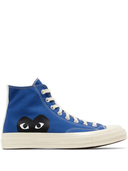  Comme Des Garçons Play X Converse Chuck 70 Sneakers - Blue 