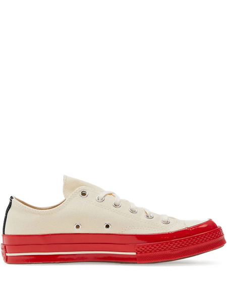  Comme Des Garçons Play X Converse Chuck Taylor 70 Sneakers - Neutrals 