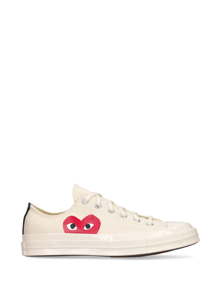  Comme Des Garçons Play X Converse Heart-detail Sneakers - Neutrals 