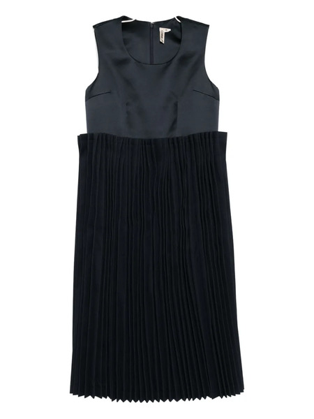  Comme Des Garçons Pleated Dress - Blue 