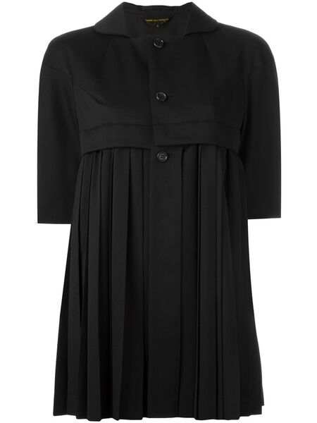  Comme Des Garçons Pleated Jacket - Black 