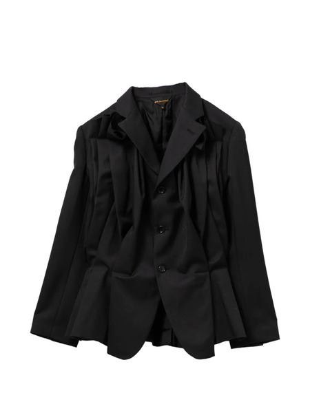  Comme Des Garçons Pleated Jacket - Black 