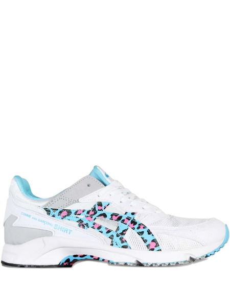  Comme Des Garçons Shirt Leopard Print Sneakers - White 