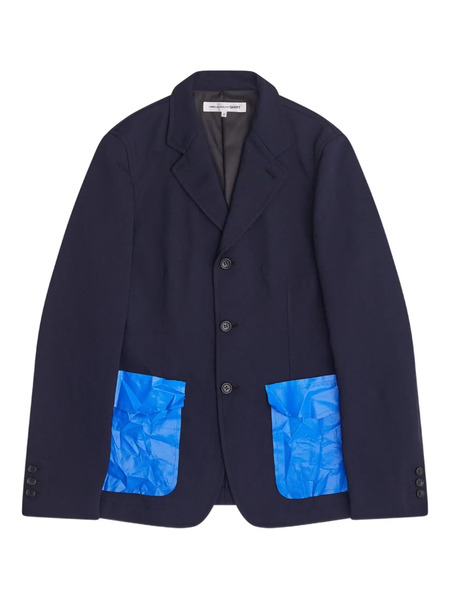  Comme Des Garçons Shirt Pocket Blazer - Blue 