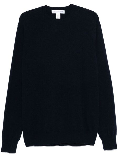  Comme Des Garçons Shirt Wool Sweater - Blue 