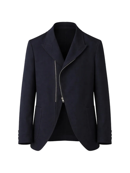  Comme Des Garçons Shirt Zip Blazer - Blue 