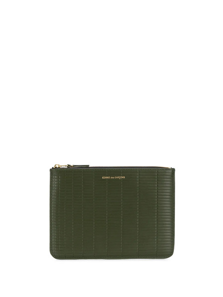  Comme Des Garçons Wallet Brick Line Wallet - Green 