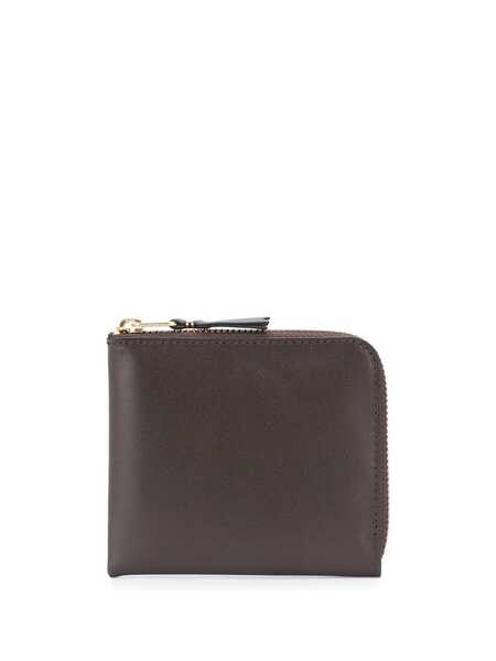  Comme Des Garçons Wallet Sa3100 Compact Zip Wallet - Brown 