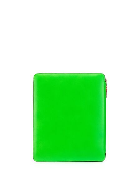  Comme Des Garçons Wallet Super Fluo Pouch - Green 