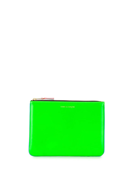  Comme Des Garçons Wallet Super Fluo Wallet - Blue 
