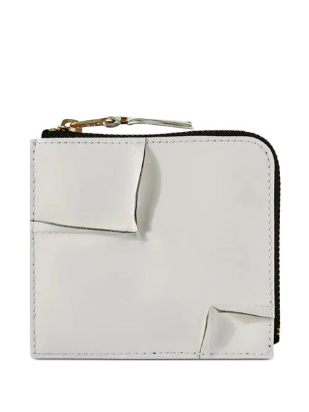  Comme Des Garçons Wallet Zip Wallet - White 