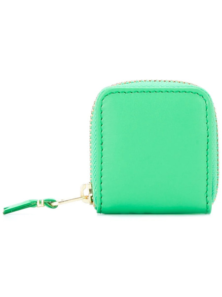  Comme Des Garçons Wallet Zipped Coin Purse - Green 