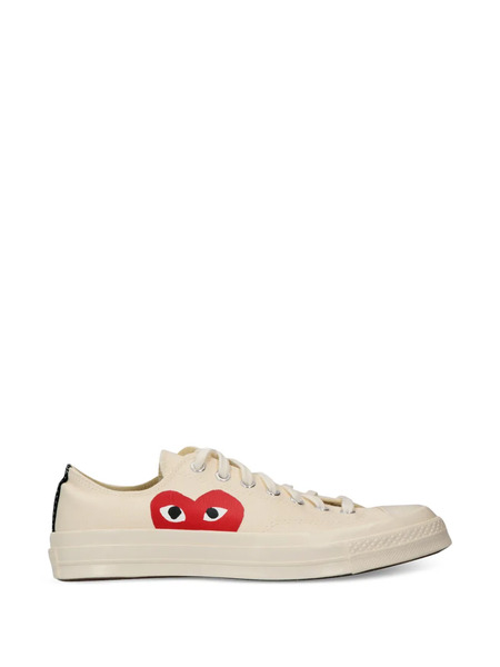  Comme Des Garçons X Converse Play Chuck Taylor'70 Print Cap-toe Sneakers - Neutrals 