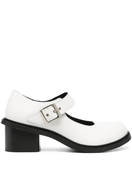  Comme Des Garçons X Phileo 75mm Leather Pumps - White 