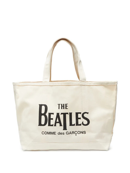  Comme Des Garçons X The Beatles Tote Bag - Neutrals 