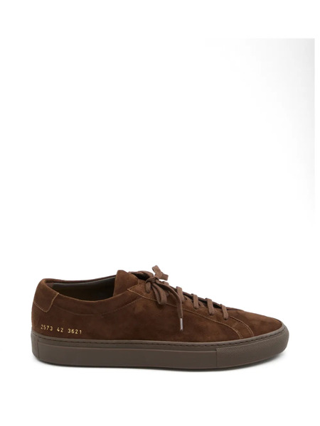  Common Projects Achilles Suede Lace-up Sneakers - Brown 