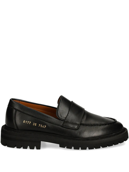  Common Projects Leather Loafers - Black 