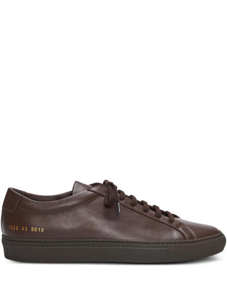  Common Projects Leather-panelled Lace-up Sneakers - Brown 