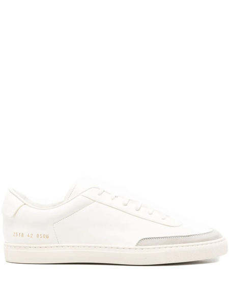  Common Projects Leather Panelled Low-tops Sneakers - White 