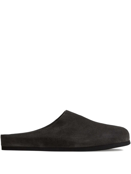  Common Projects Suede Flat Mules - Grey 