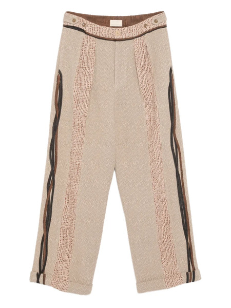  Communs Turn-up Hemed Pants - Neutrals 