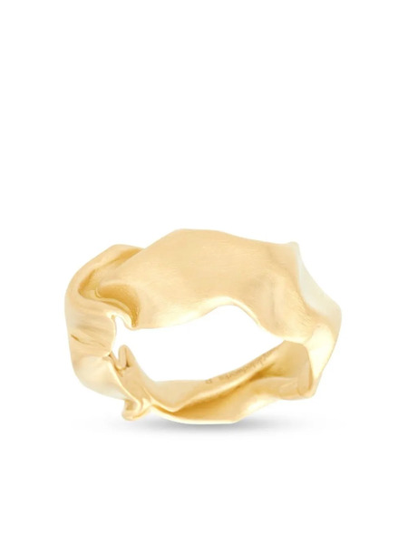  Completedworks Not So Big Crunched Ring - Gold 