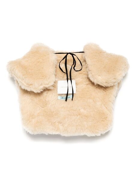  Conner Ives Cropped Cape - Brown 