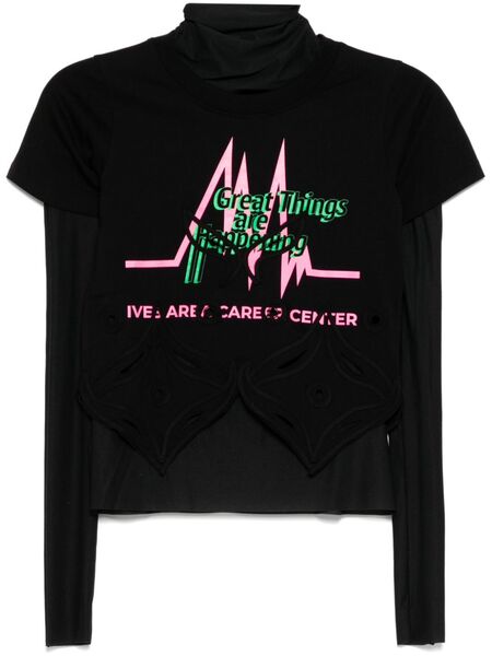  Conner Ives The Schiffli T-shirt - Black 