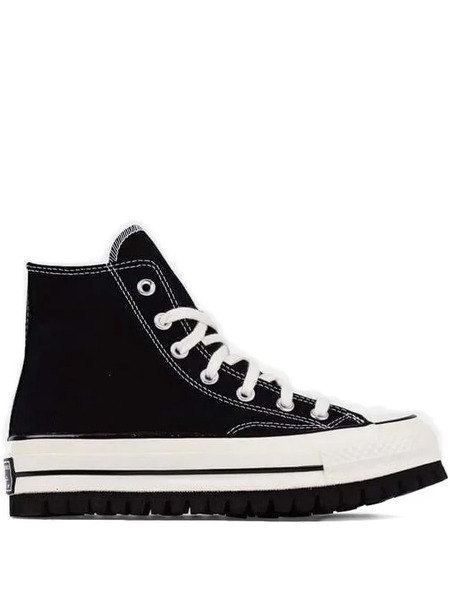  Converse Chuck 70 Platform Sneakers - Black 