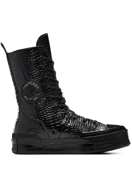  Converse Chuck 70 Plus X High Leather Boots - Black 