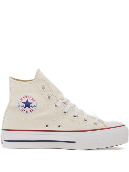  Converse Chuck Taylor Platform-sole Sneakers - Neutrals 
