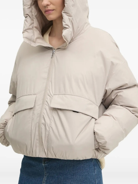  Converse Hooded Pocket Jacket - Grey 