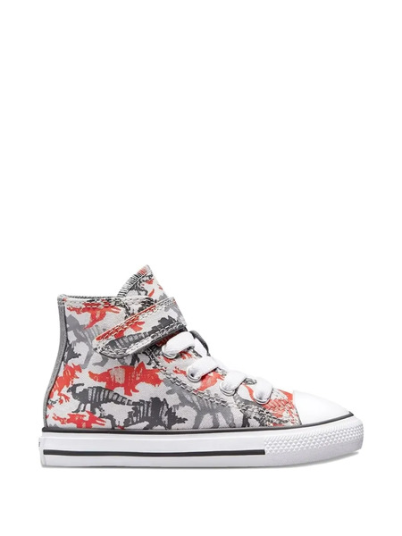  Converse Kids All Star Chuck Taylor Dinosaur-print Sneakers - Grey 