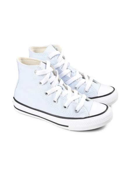  Converse Kids Chuck Taylor All Star High-top Canvas Sneakers - Blue 