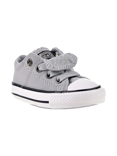  Converse Kids Chuck Taylor All Star Maddie wolf Grey Sneakers - Green 