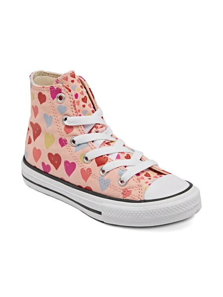  Converse Kids Chuck Taylor All Star Sneakers - Pink 