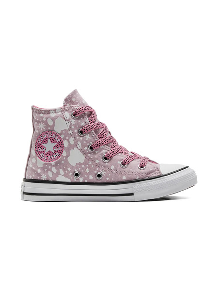  Converse Kids Chuck Taylor All Star Sneakers - Pink 