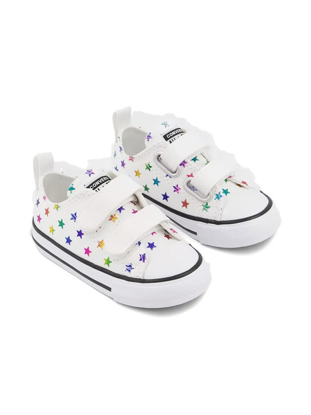  Converse Kids Chuck Taylor All Star Touch-strap Sneakers - White 