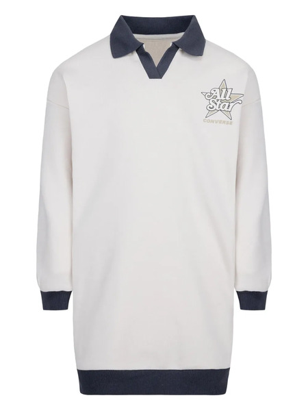  Converse Kids Logo Dress - White 