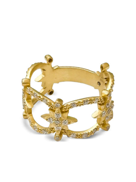  Coomi Yellow Gold Diamond Ring 