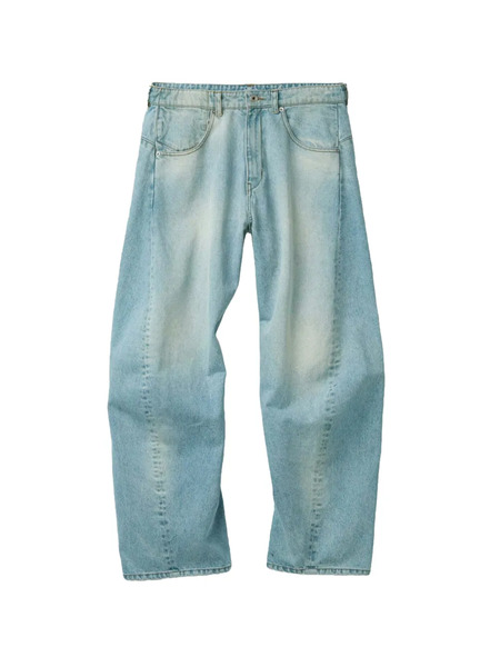  Coor Belt-loop Pocket Jeans - Blue 
