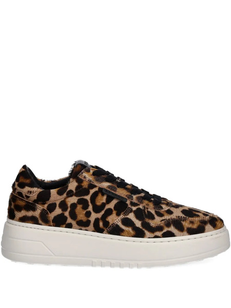  Copenhagen Leopard-print Sneakers - Brown 