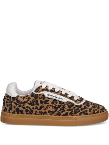  Copenhagen Leopard-print Sneakers - Brown 